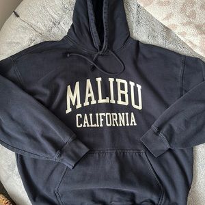 Brandy Melville Malibu Navy Hoodie